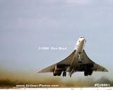 1986 - British Airways Concorde aviation airline stock photo #EU8601