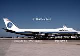 1986 - Pan Am B747-121(A) N739PA Clipper Morning Light destroyed at Lockerbie aviation airline stock photo #US8605