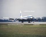 1979 - Pan Am B707-321B landing on runway 9-right (pre-lengthening) at MIA aviation airline stock photo #US7916