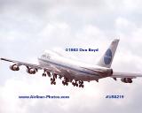 1982 - Pan Am B747-121(A) N659PA Clipper Plymouth Rock aviation airline stock photo #US8219