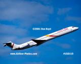 2001 - Vanguard MD80 aviation airline stock photo #US0119