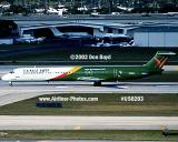 2002 - Vanguard MD80 aviation airline stock photo #US0203