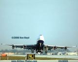 2000 - British Airways B747-4** takeoff at MIA aviation airline stock photo #EU0009