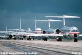 1997 - American Airlines aircraft lined up for takeoff aviation stock photo #SS9702