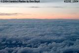 2004 - clouds inflight landscape stock photo #2152