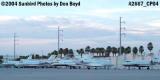 Numerous corporate jets on the ramp at sunset aviation stock photo #2667