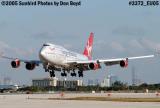 Virgin Atlantic B747-41 G-VAST Ladybird aviation airliner stock photo #3372