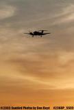 Continental Connection (Gulfstream International) B-1900D approach after sunset aviation stock photo #2368P