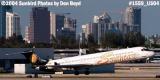 Southeast MD-82 N374GE with downtown Ft. Lauderdale in the background aviation airline stock photo #1559