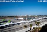 Canopy over walkway between Terminals # and # at Ft. Lauderdale-Hollywood International Airport aviation stock photo #3486