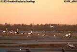 Departing aircraft line-up at Ft. Lauderdale-Hollywood International Airport aviation stock photo #3574
