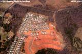 2004 - suburban sprawl and tree destruction into the south Charlotte countryside landscape aerial photo #9780