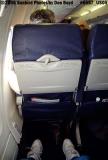 Spacious emergency exit row seating onboard Southwest Airlines B737-7H4 airline stock photo #6557