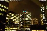 Downtown high-rise buildings at night in Vancouver, BC stock photo #6574