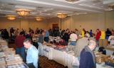 Vendors and customers in the large room at the 2005 Boston Airline Show, photo #7215
