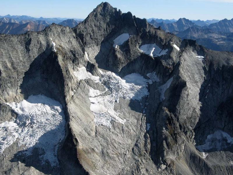 Forbidden Pk, S Face Glaciers (Forbidden092105-3adj.jpg)