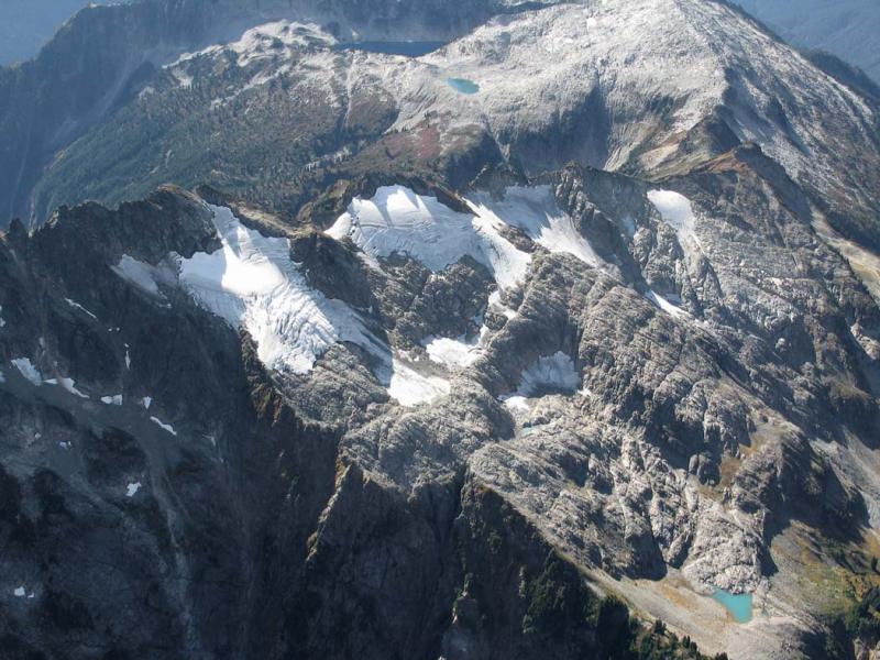 Slope Glaciers SW of The Triad (Triad092805-09adj.jpg)