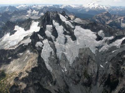Glaciers Of The Entiat, Chelan, & Chelan/Sawtooth Mountains