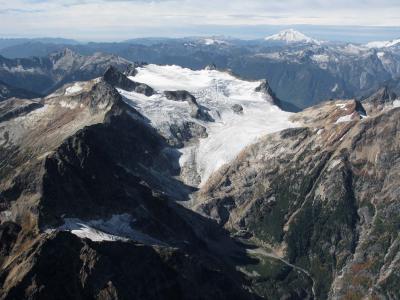 Neve Glacier, View SW  (Snowfield-Neve092805-39adj.jpg)