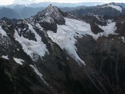 Glaciers:  North Of SR 20, West Of Ross Lake