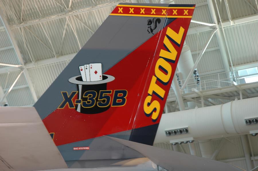 X-35B tail colors