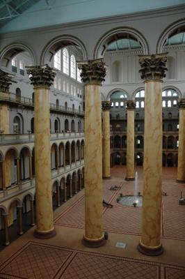 Interior of the National Building Museum 3