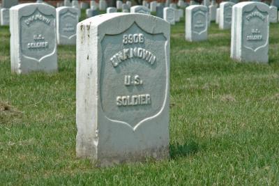Unknown Cival war soldiers, Arlington Cemetery