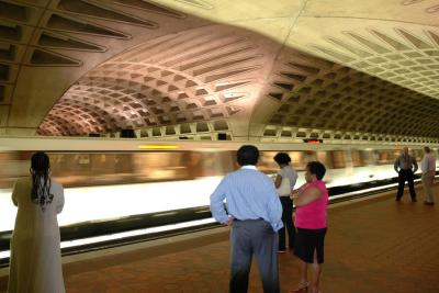 Washington, DC subway at L'Enfant Plaza
