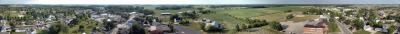 360 degree panorama from the church steeple