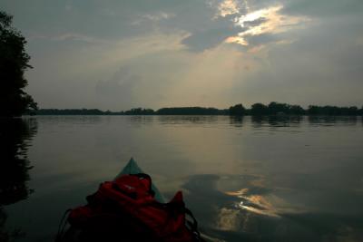 Kayak on Loramie Lake