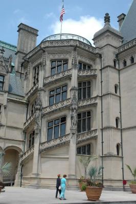 Four Story stairway exterior