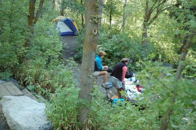 Our campsite 2