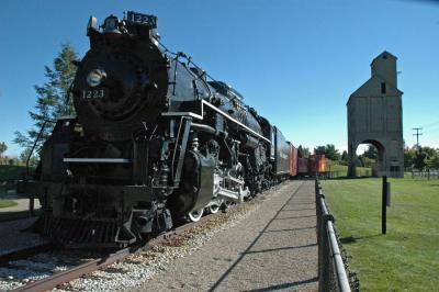 The Pere Marquette Locomotive in Grand Haven