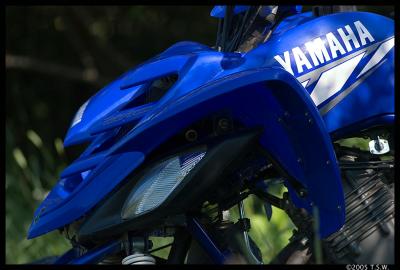 Yamaha Raptor 660R Up-Close