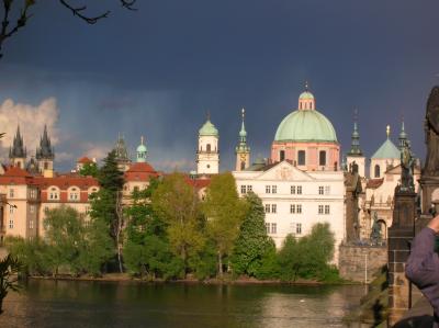 View along River Vltava