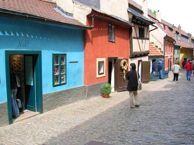 Tiny Houses in Golden Lane