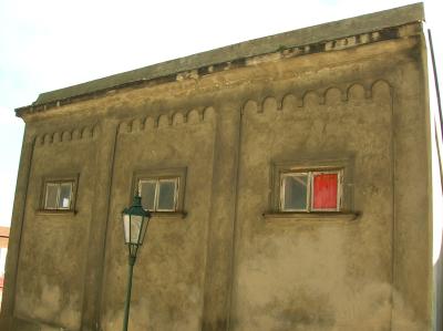 House with Red Window