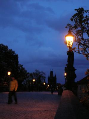 Charles Bridge At Night