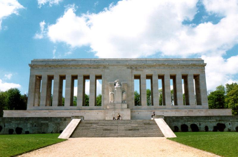 American Battle Monument at Belleau Wood - Battle of the Marne