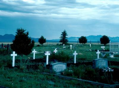 Stanley Cemetery in New Mexico