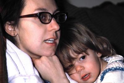 Christina  & Mom - April 1972