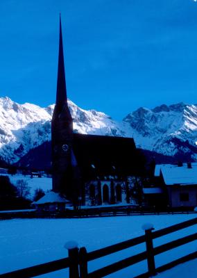 Maria Alm, Austria - at Twilight