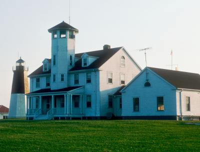 Point Judith Lighthouse and Coast Guard Station