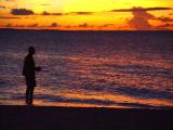 Fisherman at Sunset - Turks and Caicos