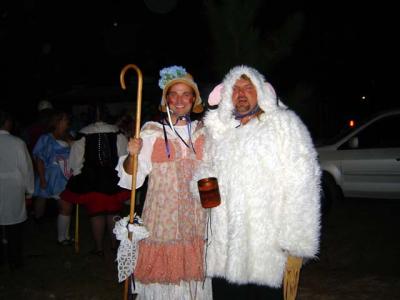 Bo Peep and her sheep