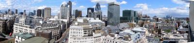 A northwerly view of the City of London from the Monument
