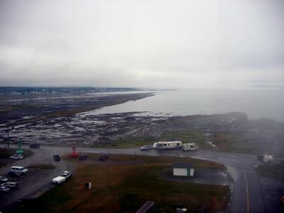 View of Rimouski from the Point-au-Pere lighthouse