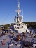 View from the bow