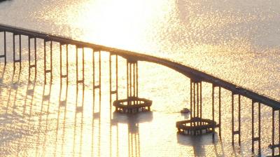 The city bridge basked in midnight sun.jpg
