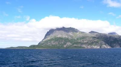Where the ferry crosses the Arctic Circle.jpg